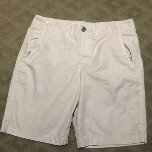 American Eagle Pink Prep Length Shorts 32